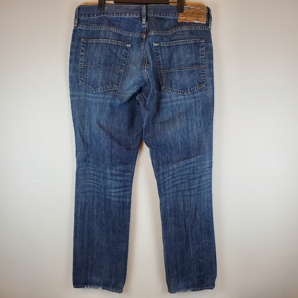 Ralph Lauren Denim & Supply Slouch Fit Straight Leg Denim Jeans Pants 36x30 Mens - Picture 7 of 14